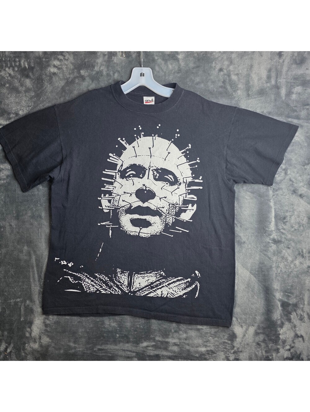 RARE Anvil 2006 Hellraiser Pinhead Miramax horror movie T shirt tee Size L